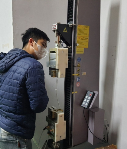 Maintenance of mechanical properties meter at KMV company